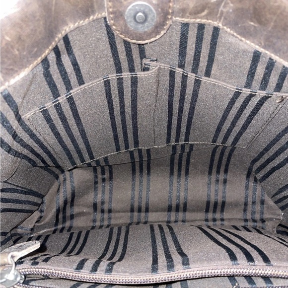 Frye Melissa Shoulder Bag Slate $398 - Picture 13 of 15